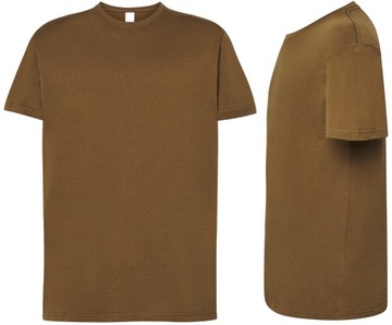 T-SHIRT koszulka męska krótki rękaw PREMIUM Certyfikat bawełniana biała XL