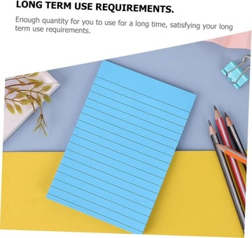 8 мини-ноутбуков, стикеров для заметок с заметками