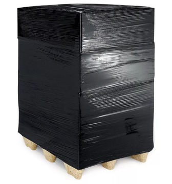 Стретч-пленка XL черная 2,45 кг Валовое покрытие стрейч-прочная партия фольги