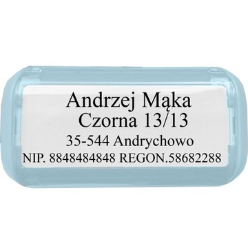 TRODAT STAMP 4913 НА 8 СТРОК ДИЗАЙН КОРПОРАТИВНОГО ЛИЧНОГО ОФИСА + ЛАСТИК