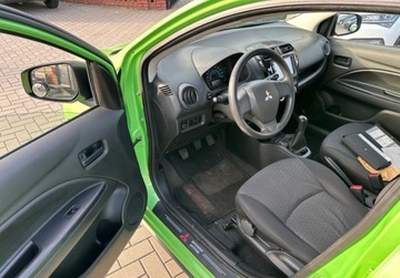 Mitsubishi Space Star Hatchback 5d 1.0 71KM 2014 Mitsubishi Space Star 1,0 Benzyna 71 KM Serwis GWARANCJA Zamiana Zarejestr, zdjęcie 5