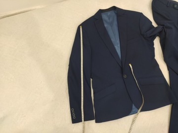 РАСПРОДАЖА!!! КОСТЮМ МУЖСКОЙ KUBENZ RICH-BLUE SLIM 170/46/82