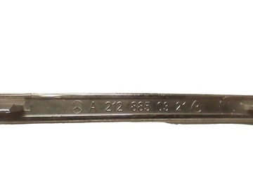 CHRÓM LIŠTA NÁRAZNÍKU PŘEDNÍ LEVÝ MERCEDES W212