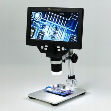 ЦИФРОВОЙ МИКРОСКОП 1200X LCD HD 1080P 12MP 8 X LED