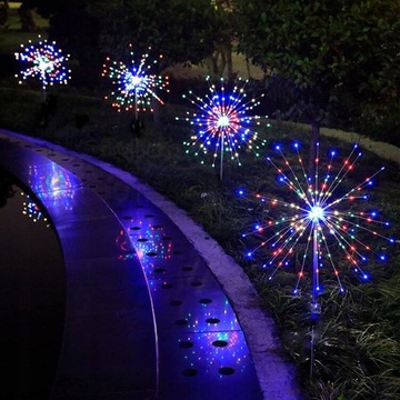 СОЛНЕЧНАЯ САДОВАЯ ЛАМПА Одуванчик 120LED