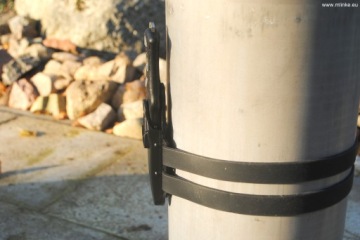 комплект из двух силиконовых ремешков для крепления ножа