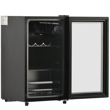 15-дюймовый однодверный мини-холодильник 3л+73л