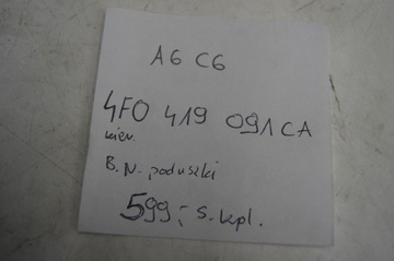A6 C6 A6C6 VOLANT ULOŽENÍ ŘIDIČE S-LINE