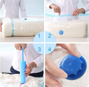 ЭФФЕКТИВНЫЙ ручной насос для вакуумных пакетов, портативный, легкий и удобный.