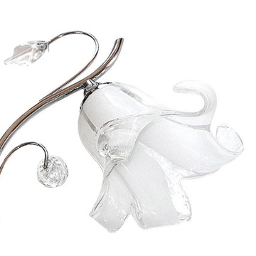 Настенный светильник LAMP, стекло, хром