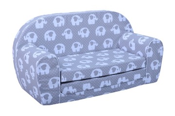 MINI SOFA KANAPA dla dziecka rozkładana z pianki