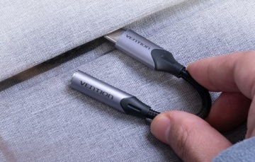 Адаптер VENTION USB Type-C — Mini Jack 3,5 мм 0,1 м