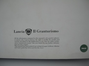 LANCIA Y 1996-2003 Lancia Ypsilon 96-03 руководство пользователя на английском языке