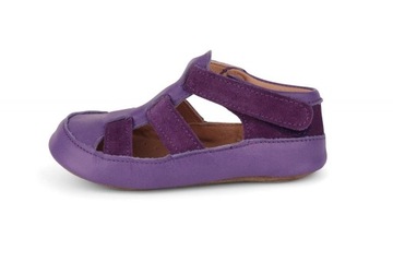 Kapcie dziecięce barefoot skórzane Obex Sawa r.22