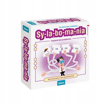 JAWA GRA PLANSZOWA I UKŁADANKA SYLABOMANIA