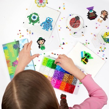 Гладильные бусины БОЛЬШОЙ НАБОР в футляре 9000 Железные бусины AiM Ironing Beads