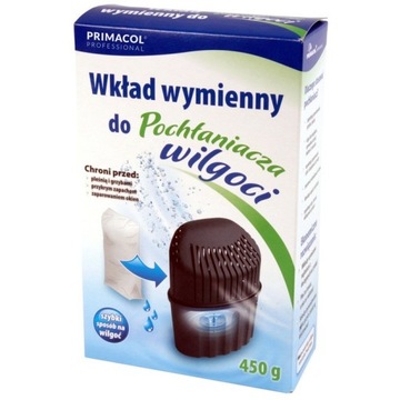 PRIMACOL Wkłady wymienne do pochłaniacza 2 x 450g