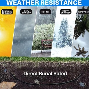 КАБЕЛЬ ПИТАНИЯ ДЛИНОЙ 4,6 М, ПОДКЛЮЧАЕМЫЙ К ПРЯМОУГОЛЬНОМУ КАБЕЛЮ