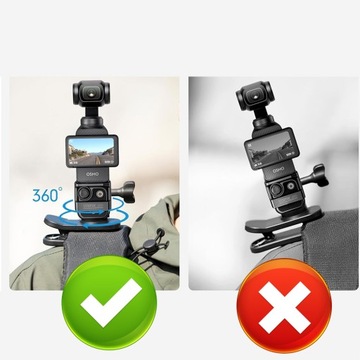 МАГНИТНЫЙ ПОВОРОТНЫЙ ЗАЖИМ ДЛЯ СПОРТИВНЫХ КАМЕР GOPRO HERO 11 НА РЮКЗАКЕ