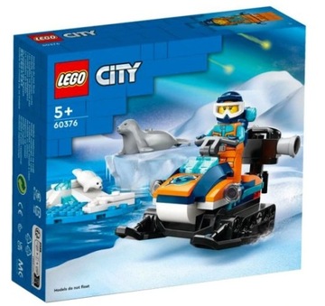 LEGO CITY 60376 SKUTER ŚNIEŻNY BADACZA ARKTYKI