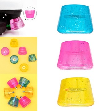 Роликовые коньки с тормозом Желтые