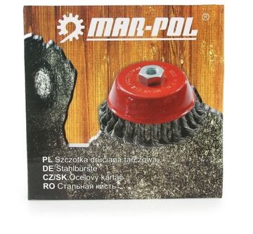 ПРОВОЛОЧНАЯ ПЕРЕДНЯЯ ЩЕТКА С РЕЗЬБОЙ М14 5