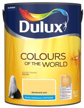 FARBA DULUX KOLORY ŚWIATA- słoneczne sari, 5l