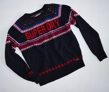 Superdry Nordic Knit SPIRIT OF JPN r.S/M SWETER