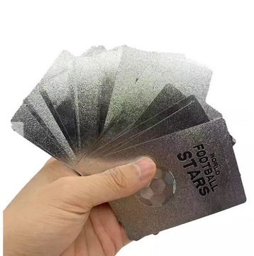 Серебряные коллекционные футбольные карточки FIFA, 55 шт., специальное издание