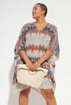 SUKIENKA NA PLAŻĘ KOLOROWA Bonprix WW 48