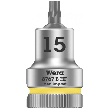WERA nasadka TORX TX 15 3/8 cala Zyklop 8767 B HF 05003060001