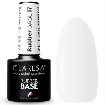 Claresa lakier hybrydowy BAZA RUBBER 17 base baza