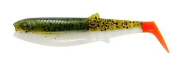 Guma Savage Gear 17,5cm. Cannibal Shad 52g. Olive Hot Orange