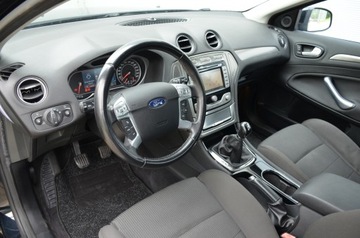 Ford Mondeo IV Kombi 2.0 Duratec Flexifuel 145KM 2009 CZARNE ZAREJESTROWANE 2.0i 145KM SERWIS TITANIUM NAVI CONVERS+ 2xParktronik, zdjęcie 22