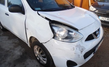 Nissan Micra IV Hatchback 5d Facelifting 1.2 80KM 2016 Nissan Micra 042017r, Salonowa, 1.2 LPG, Delikatnie uszk prawy przod. Jezd, zdjęcie 24
