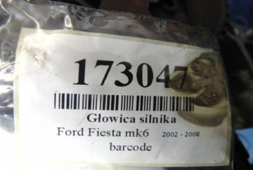 FORD FIESTA MK6 1.4TDCI HLAVA MOTORU