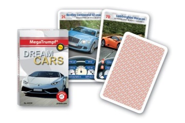 ПИАТНИК КВАРТЕТ ИГРОВЫЕ КАРТЫ МАШИНЫ МЕЧТЫ