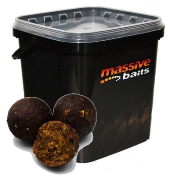 MASSIVE BAITS ECO Boilies 18mm SQUID - wiadro 3kg