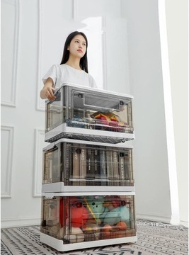 СКЛАДНОЙ ПЛАСТИКОВЫЙ ОРГАНИЗАТОР НА КОЛЕСАХ МОДУЛЬНЫЙ ШКАФ