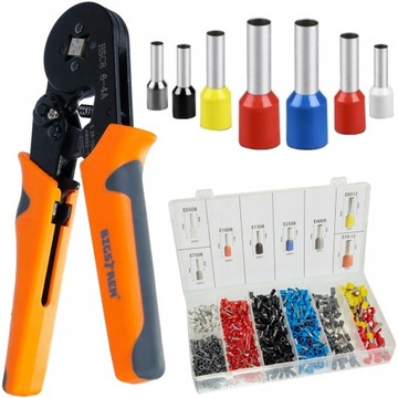 КРЕМПЕР ДЛЯ ВТУЛОК 0,5-10мм + 1200ШТ. ВТУЛКА БИГСТРЕН