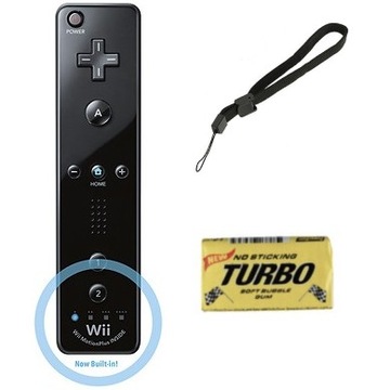 Wii Remote Motion Plus Wiilot Pilot do konsoli Nintendo Wii Oryginał Czarny