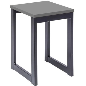 Табурет 45 см Черные цвета в стиле лофт Стул