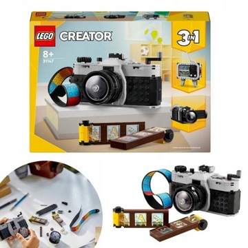 LEGO CREATOR КАМЕРА В СТИЛЕ РЕТРО 31147