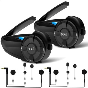 Bluetooth-интерком для мотоциклетного шлема EJEAS Q7 (2 шт.)