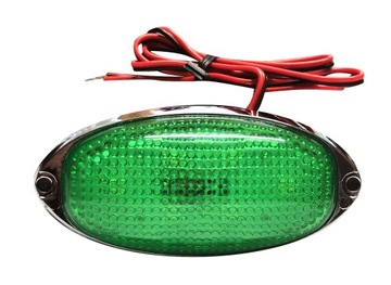 Lampka zielona 6SMD LED OBRYS OBRYSÓWKA
