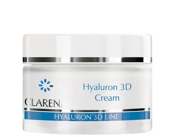 CLARENA krem nawilżający Hyaluron 3D cream z kwasem hialuronowym 50 ml