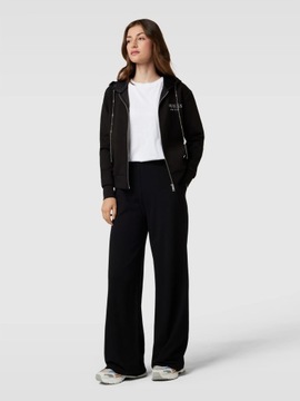 Guess bluza damska rozpinana z kapturem kolor czarny XL