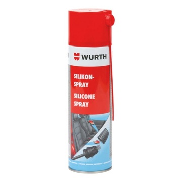 WURTH SILIKON SPRAY DO USZCZELEK PASÓW 500ml
