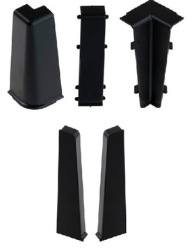 Плинтус MAT BLACK HiLine Prestige