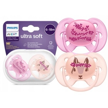 Avent Smoczek Uspokajający 6-18m 223/04